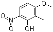 CAS 登录号：38226-14-1, 3-甲氧基-2-甲基-6-硝基苯酚