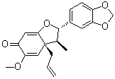 structure of CAS# 38276-59-4, Burchellin