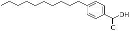 structure of CAS# 38300-04-8, 4-Decylbenzoic acid