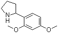 structure of CAS# 383127-11-5, 2-(2,4-二甲氧基苯基)吡咯烷
