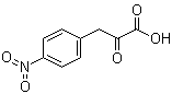structure of CAS# 38335-24-9, (对硝基苯基)丙酮酸