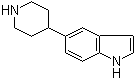 structure of CAS# 383861-22-1, 5-(哌啶-4-基)-1H-吲哚
