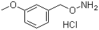 CAS # 3839-39-2, O-(3-Methoxybenzyl)hydroxylamine hydrochloride, O-[(3-Methoxyphenyl)methyl]hydroxylamine hydrochloride