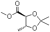 CAS # 38410-80-9, Methyl (4S,5R)-2,2,5-trimethyl-1,3-dioxolane-4-carboxylate