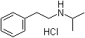 CAS # 38449-56-8, N-Isopropylphenylethylamine hydrochloride, WIN 5523 hydrochloride