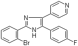 CAS # 384820-17-1, 4-[2-(2-Bromophenyl)-5-(4-fluorophenyl)-1H-imidazol-4-yl]pyridine