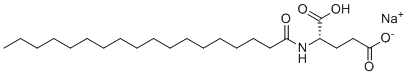 CAS # 38517-23-6, N-(1-oxooctadecyl)-L-Glutamic acid monosodium salt, Sodium hydrogen N-(1-oxooctadecyl)-L-glutamate