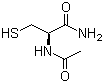 structure of CAS# 38520-57-9, N-Acetyl-L-cysteinamide