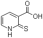 structure of CAS# 38521-46-9, 2-Mercaptonicotinic acid