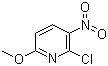 structure of CAS# 38533-61-8, 2-氯-6-甲氧基-3-硝基吡啶