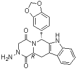 structure of CAS# 385769-84-6, Aminotadalafil