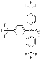 CAS # 385815-83-8, Tris(4-trifluoromethylphenyl)phosphine gold chloride