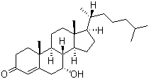 CAS # 3862-25-7, 7-Hydroxy-4-cholesten-3-one