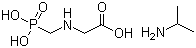 structure of CAS# 38641-94-0, Glyphosate isopropylamine salt