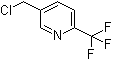structure of CAS# 386715-33-9, 3-Chloromethyl-6-(trifluoromethyl)pyridine