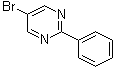 CAS # 38696-20-7, 5-Bromo-2-phenylpyrimidine, 2-Phenyl-5-bromopyrimidine