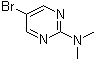 structure of CAS# 38696-21-8, 5-Bromo-2-dimethylaminopyrimidine