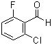 structure of CAS# 387-45-1, 2-氯-6-氟-苯甲醛