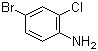 4-Bromo-2-chloroaniline molecular structure (CAS 38762-41-3)