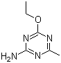 structure of CAS# 3882-66-4, 4-乙氧基-6-甲基-1,3,5-三嗪-2-胺