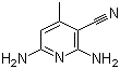 CAS # 38841-52-0, 2,6-Diamino-3-cyano-4-methylpyridine, 2,6-Diamino-4-methyl-3-pyridinecarbonitrile