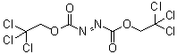 CAS # 38857-88-4, Bis(2,2,2-trichloroethyl) azodicarboxylate