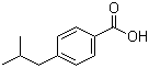 structure of CAS# 38861-88-0, 4-Isobutylbenzoic acid