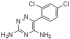 CAS 登录号：38943-76-9, 3,5-二氨基-6-(2,4-二氯苯基)-1,2,4-三嗪
