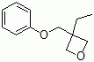 3-Ethyl-3-phenoxymethyloxetane molecular structure (CAS 3897-65-2)