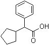structure of CAS# 3900-93-4, alpha-Phenylcyclopentaneacetic acid