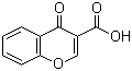 4H-Chromen-4-one-3-carboxylic acid molecular structure (CAS 39079-62-4)