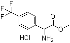 CAS 登录号：390815-48-2, 2-氨基-2-[4-(三氟甲基)苯基]乙酸甲酯盐酸盐