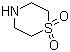Thiomorpholine-1,1-dioxide molecular structure (CAS 39093-93-1)