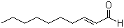 trans-2-Decenal molecular structure (CAS 3913-81-3)