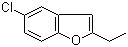 5-Chloro-2-ethylbenzofuran molecular structure (CAS 39178-59-1)