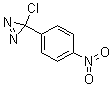 3-Chloro-3-(4-nitrophenyl)-3H-diazirine molecular structure (CAS 39184-67-3)
