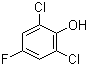 CAS # 392-71-2, 2,6-Dichloro-4-fluorophenol