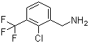 CAS # 39226-96-5, 2-Chloro-3-(trifluoromethyl)benzylamine