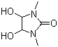 1,3-Dimethyl-4,5-dihydroxy-2-imidazolidinone molecular structure (CAS 3923-79-3)