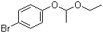 structure of CAS# 39255-20-4, 1-(4'-Bromophenoxy)-1-ethoxyethane