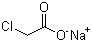 Sodium chloroacetate molecular structure (CAS 3926-62-3)