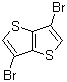 structure of CAS# 392662-65-6, 3,6-二溴噻吩并[3,2-b]噻吩