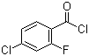 structure of CAS# 394-39-8, 4-氯-2-氟苯甲酰氯