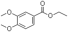Ethyl 3,4-dimethoxybenzoate molecular structure (CAS 3943-77-9)