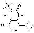 structure of CAS# 394735-22-9, 4-氨基-1-环丁基-3,4-二氧代丁烷-2-基氨基甲酸叔丁酯