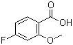 CAS # 395-82-4, 4-Fluoro-2-methoxybenzoic acid
