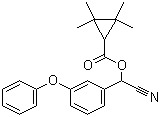 structure of CAS# 39515-41-8, Fenpropathrin