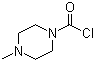 structure of CAS# 39539-66-7, 4-Methylpiperazine-1-carbonyl chloride