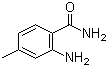 structure of CAS# 39549-79-6, 2-Amino-4-methylbenzamide