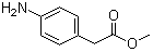 structure of CAS# 39552-81-3, 4-Aminobenzeneacetic acid methyl ester
